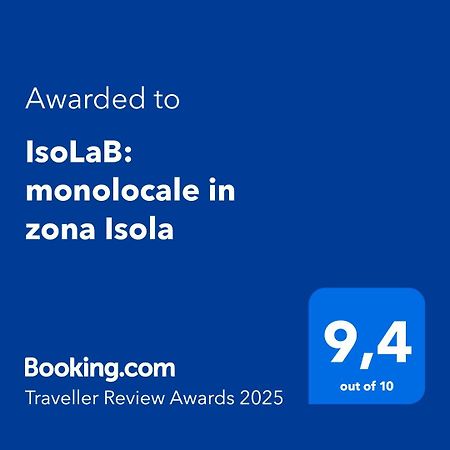 דירות מילאנו Isolab: Monolocale In Zona Isola מראה חיצוני תמונה